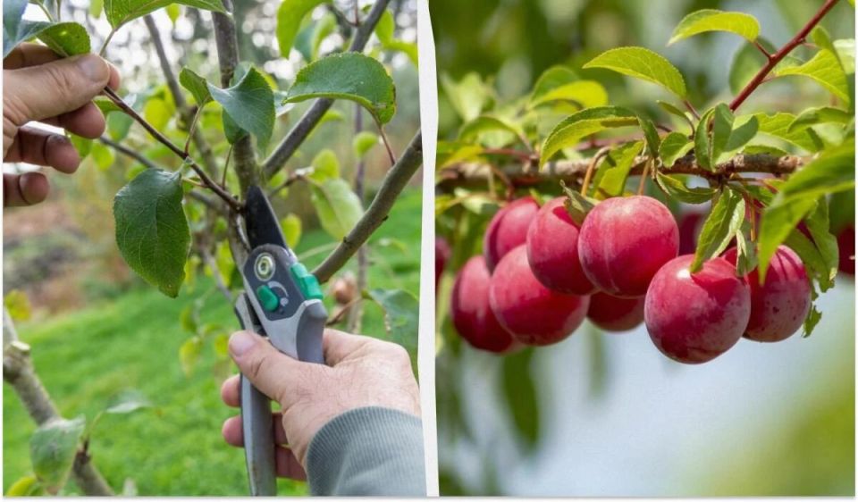 Как правильно обрезать сливу осенью для щедрого урожая