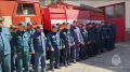 В Астраханской области встретили волгоградских спасателей в составе дополнительной группировки МЧС России