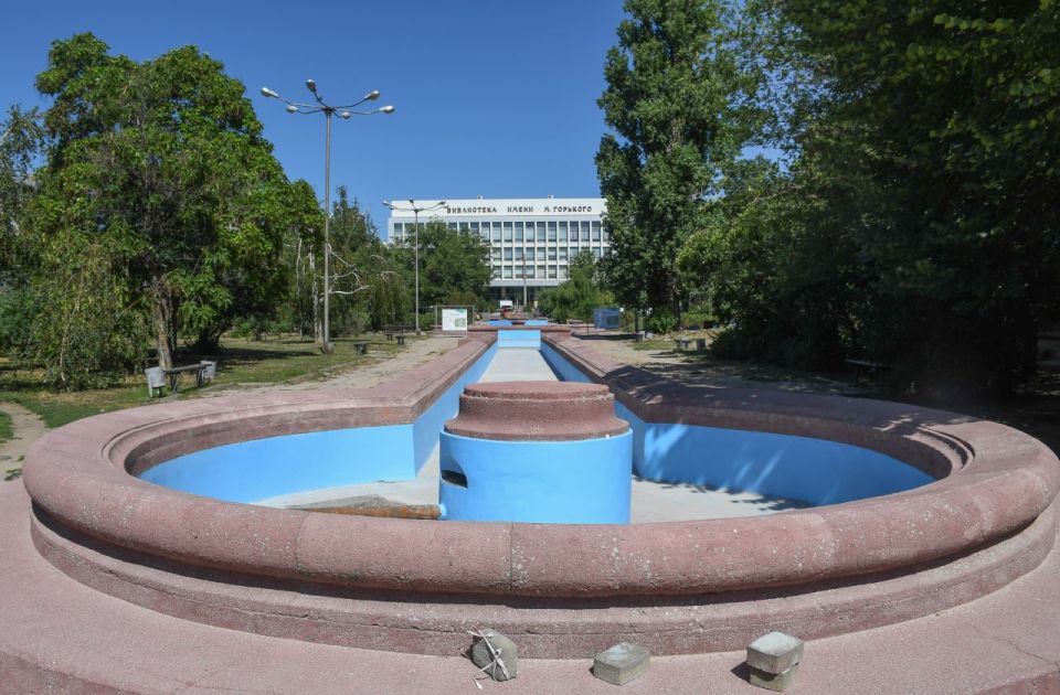 В Волгограде перекопали весь сквер Симбирцева