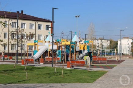 Сквер имени Руднева благоустроили в Волгограде