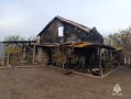 26 октября в СНТ «Раздолье» огонь охватил кирпичный дом и металлический вагончик на 112 квадратах