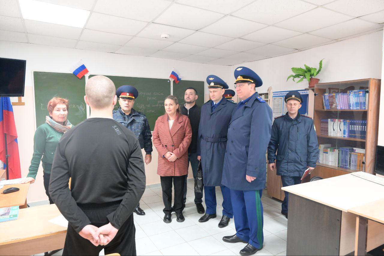 Заместителем прокурора Волгоградской области Александром Чубыкиным проведена проверка СИЗО № 1, расположенного в Центральном районе г. Волгограда Заместителем прокурора Волгоградской области Александром Чубыкиным проведена проверка СИЗО № 1, расположенного в Центральном районе г. Волгограда