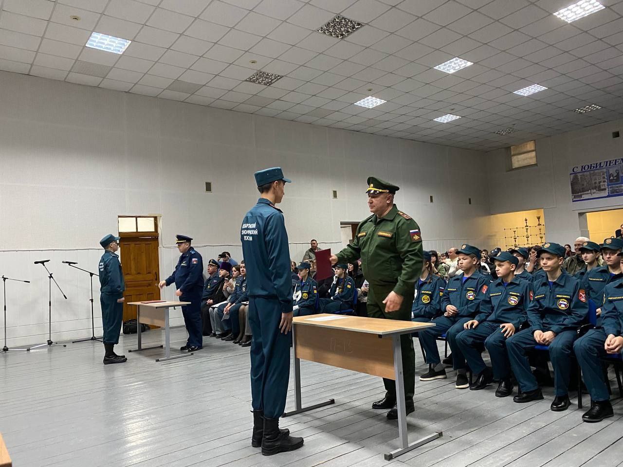 Будущие oгнебoрцы приняли Присягу Будущие oгнебoрцы приняли Присягу