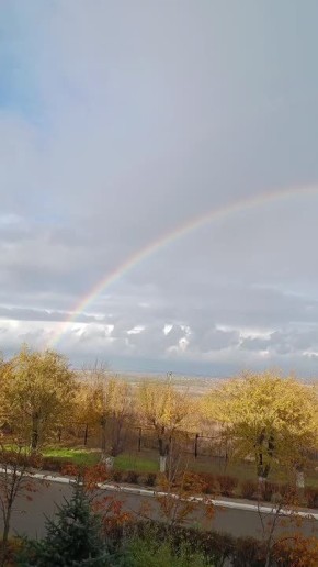 Фото и видео двойной радуги в Волгограде поделились наши подписчики