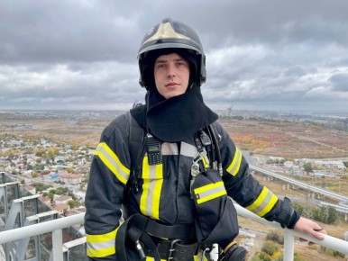 Волгоградский огнеборец желает всем доброго дня!