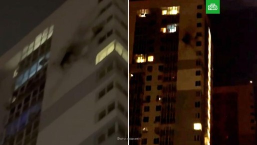 Дрон ВСУ ночью атаковал жилую многоэтажку в Волгограде, погиб 48-летний мирный житель, сообщил губернатор Волгоградской области Бочаров