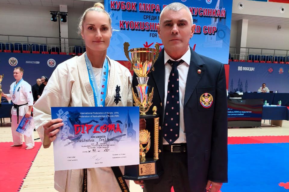 Волгоградка завоевала бронзовую медаль на Кубке мира по киокусинкай-каратэ