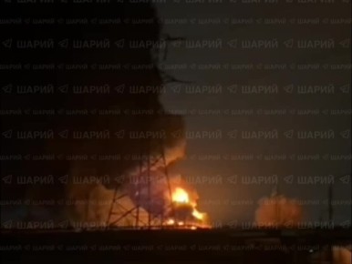 Этой ночью "Герани" прилетели по целям на Украине — поражены объекты ВСУ, железнодорожной и энергетической инфраструктуры в Днепропетровской (на видео), Харьковской и Сумской областях