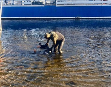 В Волгограде водолазы достали из воды тело 23-летнего парня