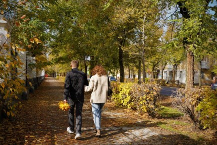 Осень в Волжском. Все места узнали?