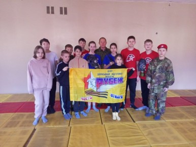 Юнармейцы школы № 17 продолжают осваивать азы военной подготовки на базе центра допризывной подготовки «Рубеж»
