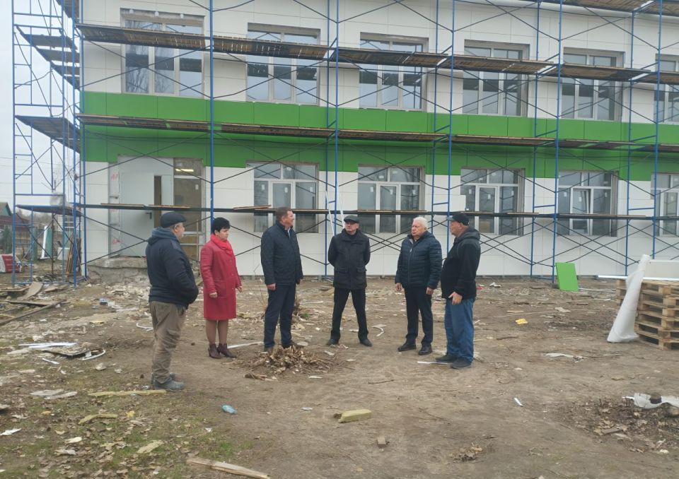 Капитальный ремонт Красноярской средней школы №2 подходит к завершению