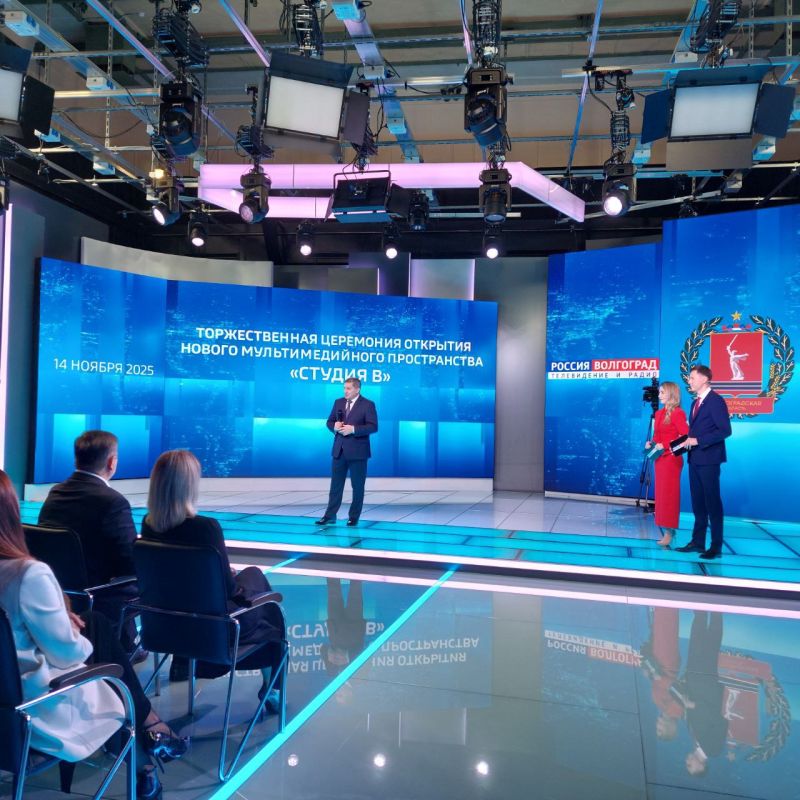 С новыми возможностями студии ознакомился губернатор Андрей Бочаров