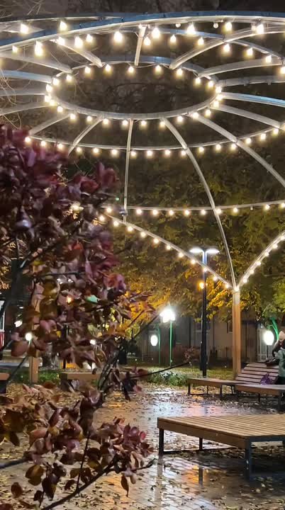 Осенний вечер в Волгограде