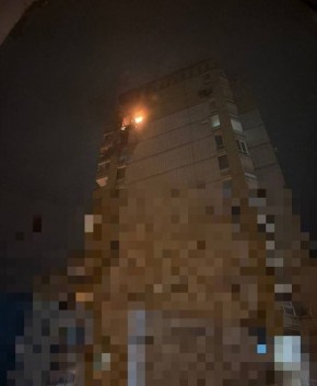 В Волгограде БПЛА атаковал многоэтажный дом