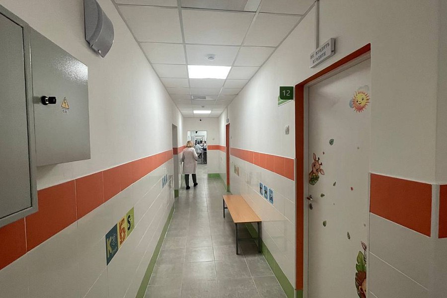 В отделении №1 детской поликлиники № 6 Ворошиловского района Волгограда завершили капитальный ремонт В отделении №1 детской поликлиники № 6 Ворошиловского района Волгограда завершили капитальный ремонт