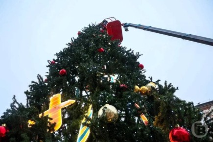 Центральный парк Волгограда украсит 27 км гирлянд к Новому году