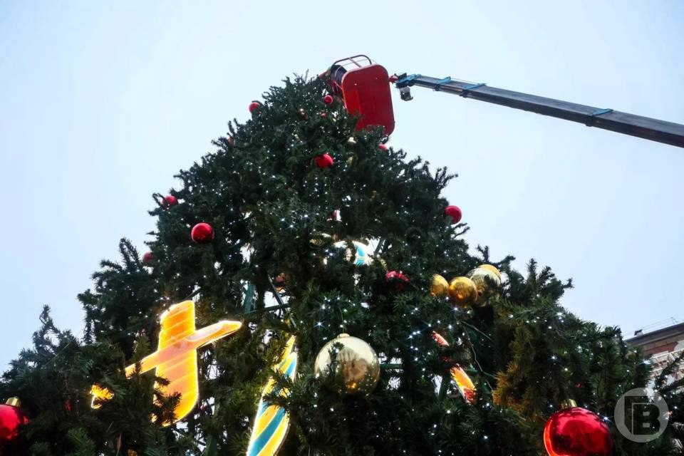 Центральный парк Волгограда украсит 27 км гирлянд к Новому году