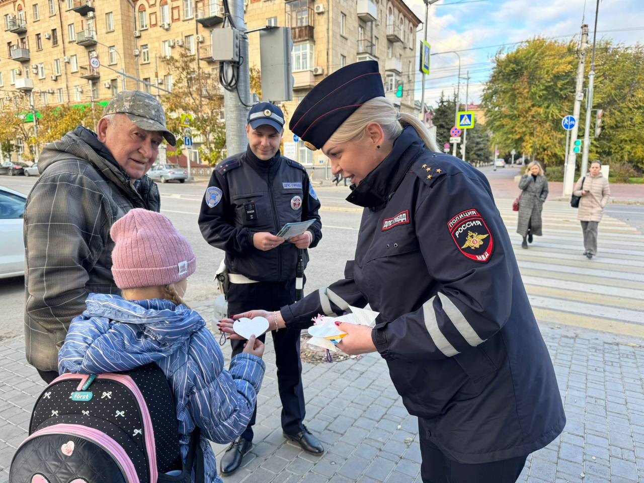 Сотрудники городской Госавтоинспекции провели профилактическое мероприятие «Засветись!»