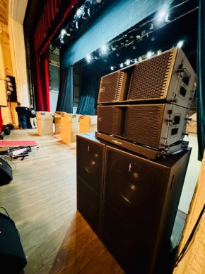 Во Дворце Культуры «ВГС» масштабное обновление звукового оборудования