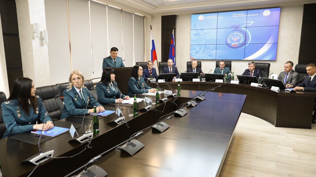 Александр Блошкин принял участие в заседании коллегии УФНС России по Волгоградской области Александр Блошкин принял участие в заседании коллегии УФНС России по Волгоградской области