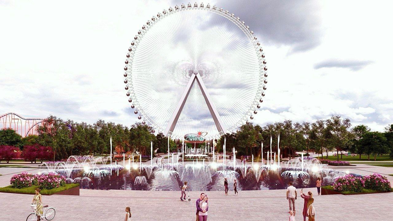 120-метровое колесо обозрения в Волгограде получило название «Звезда Сталинграда» 120-метровое колесо обозрения в Волгограде получило название «Звезда Сталинграда»