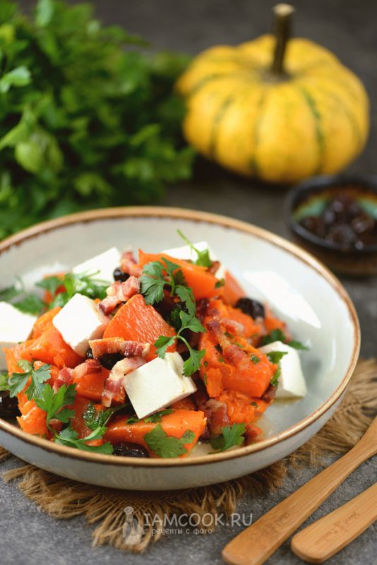 Тыквенный салат с беконом: наслаждение осени на вашем столе