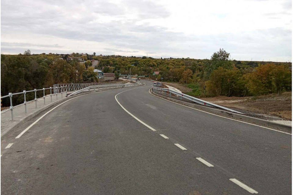 Под Волгоградом завершили реконструкцию участка межмуниципальной дороги