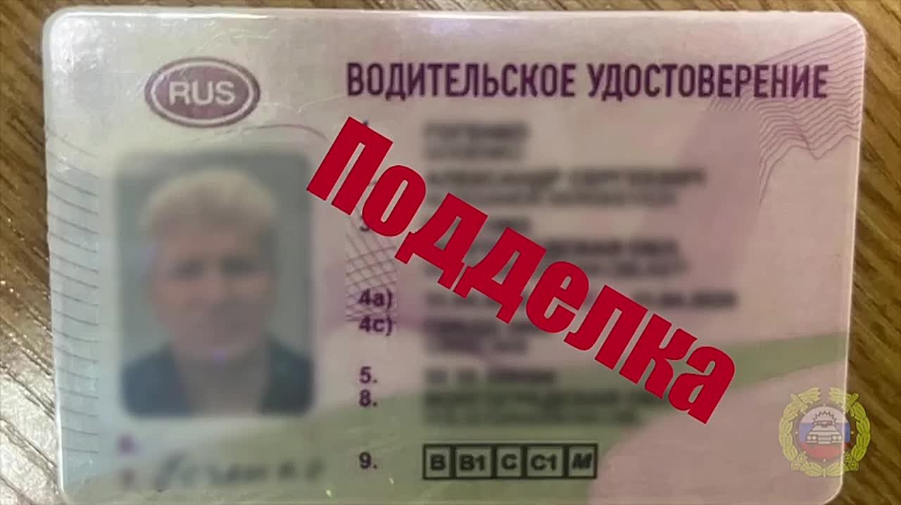 В Городищенском районе полицейские задержали автомобилиста с поддельным водительским удостоверением