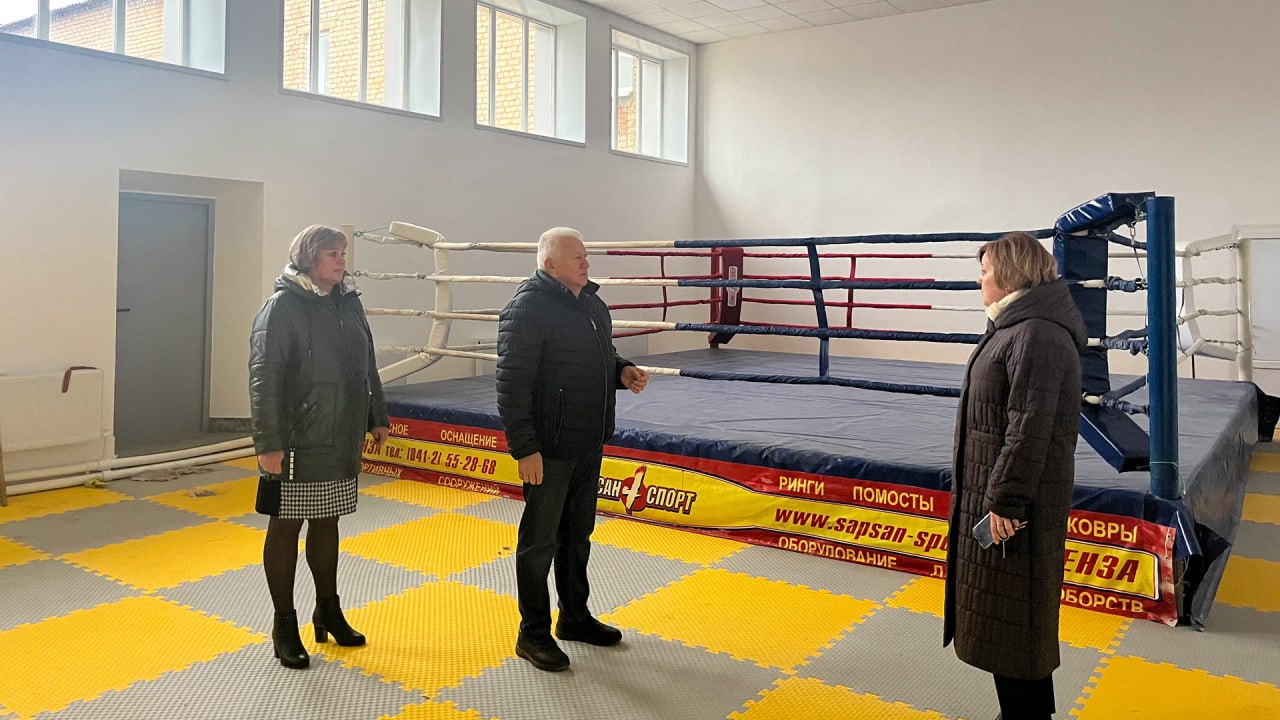 В Руднянском районе готовится к открытию ведущий спортивный центр