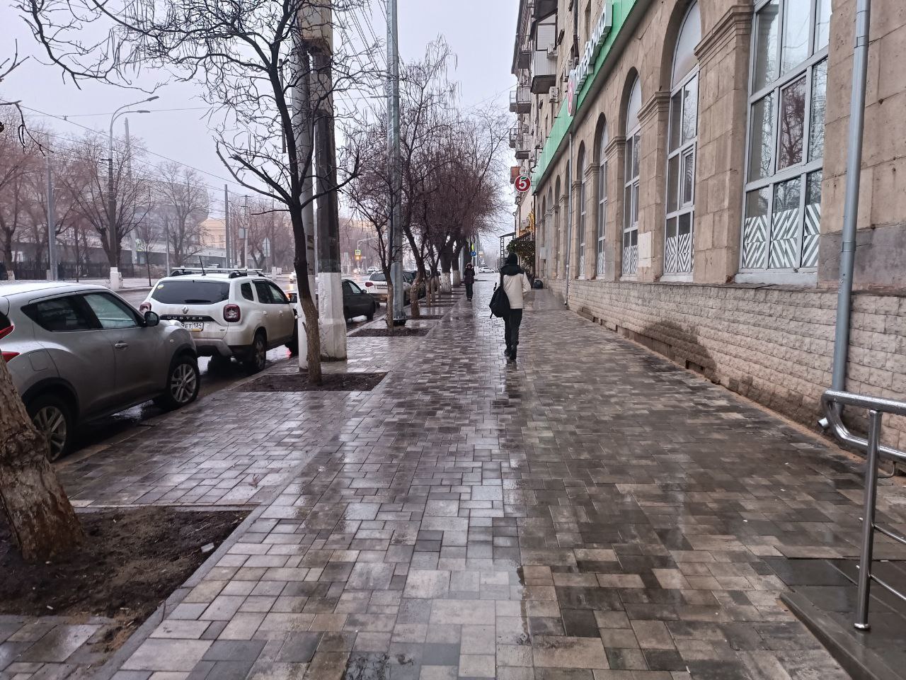 В Волгоградской области объявили желтый уровень опасности из-за гололеда