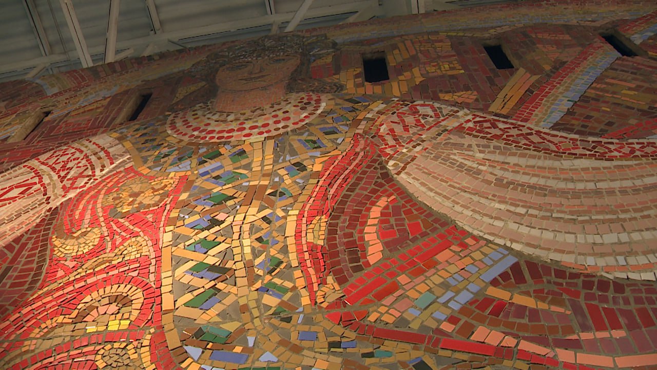 Мозаичное панно: как сохранить работы художников-монументалистов в Волгограде Мозаичное панно: как сохранить работы художников-монументалистов в Волгограде