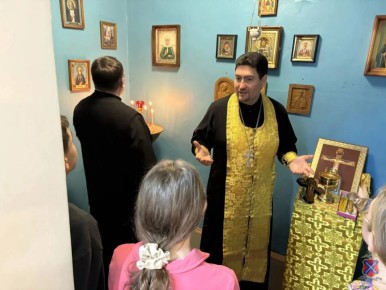 Духовно-просветительская беседа состоялась в ЦВСНП ГУ МВД России по Волгоградской области