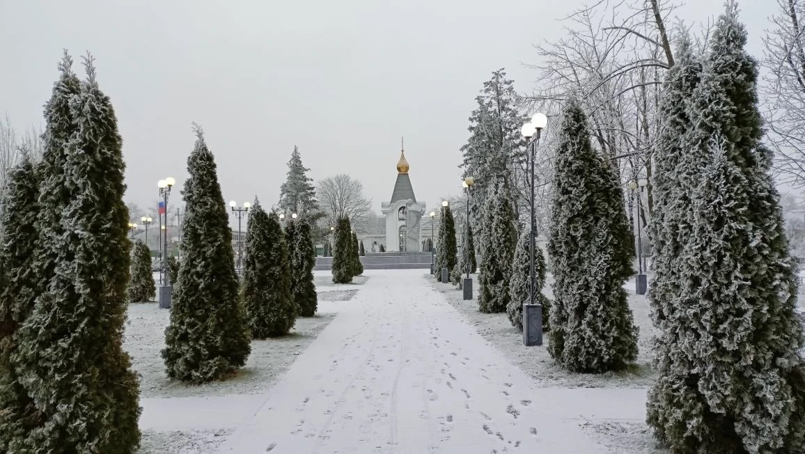 Север Волгоградской области засыпало снегом Север Волгоградской области засыпало снегом