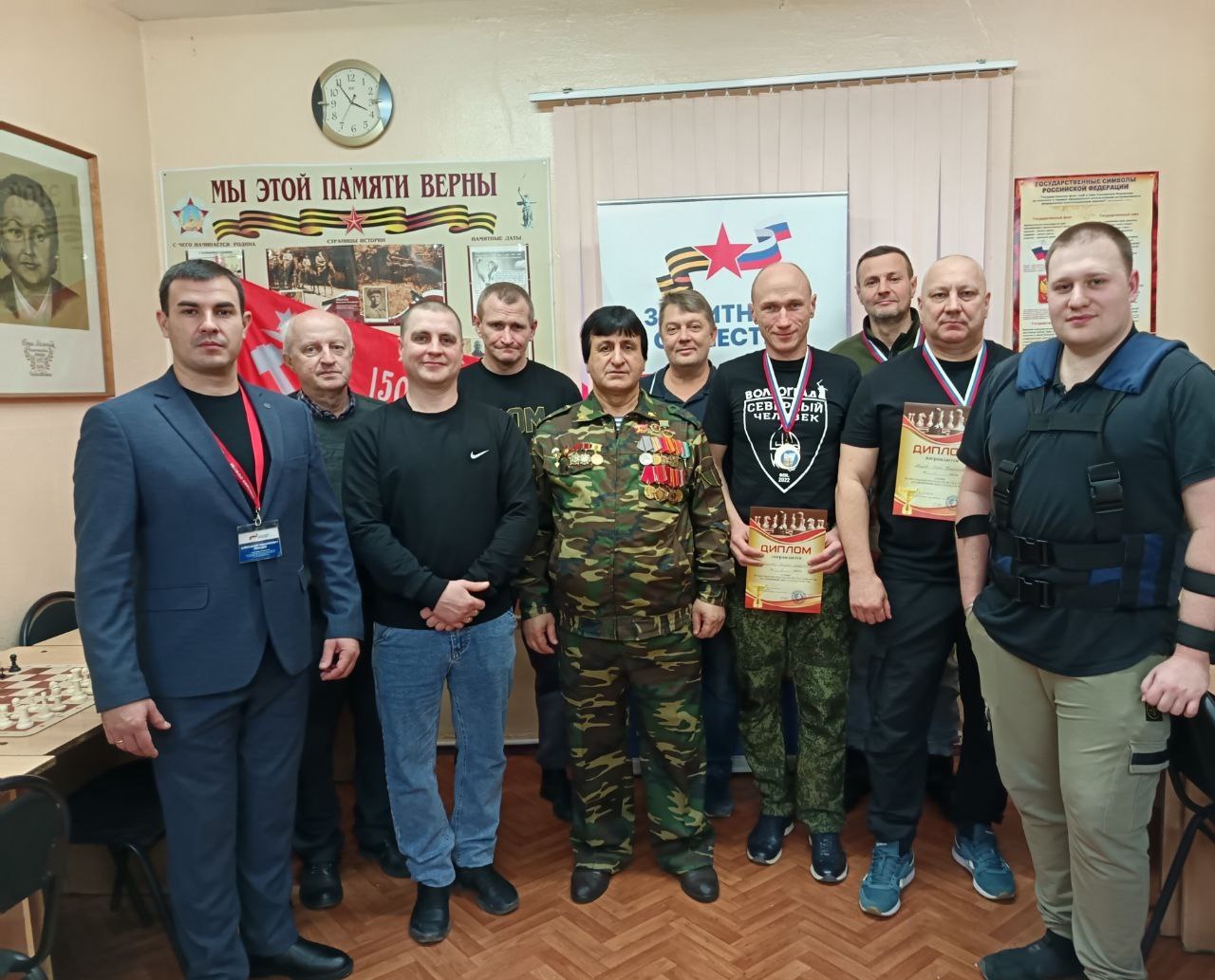 В спортивной школе № 20 Волгограда прошел турнир по быстрым шахматам среди ветеранов специальной военной операции, посвященный Героям Отечества В спортивной школе № 20 Волгограда прошел турнир по быстрым шахматам среди ветеранов специальной военной операции, посвященный Героям Отечества