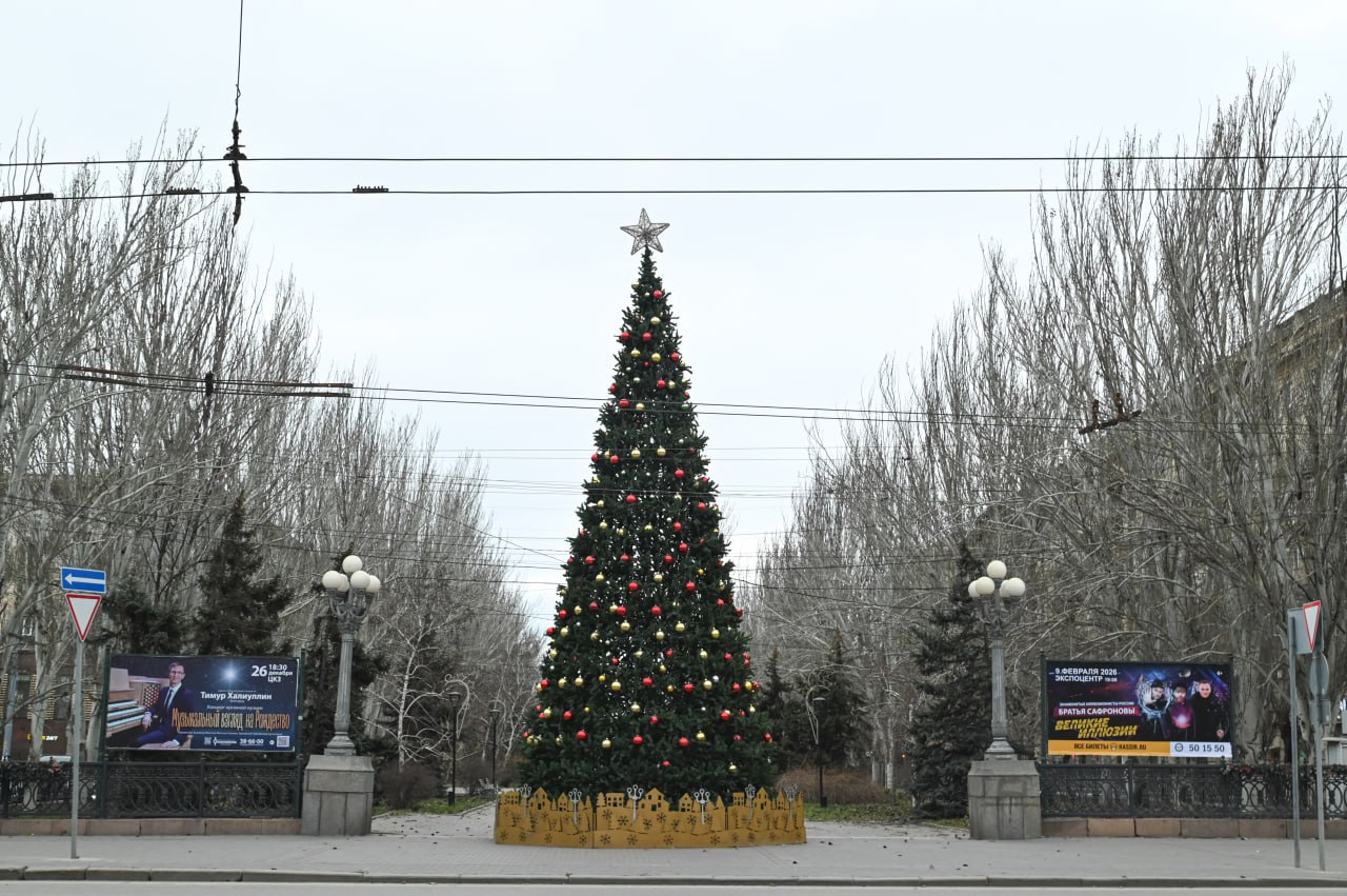 В Волгограде нарядят 30 елок и поставят 140 новогодних арт-объектов