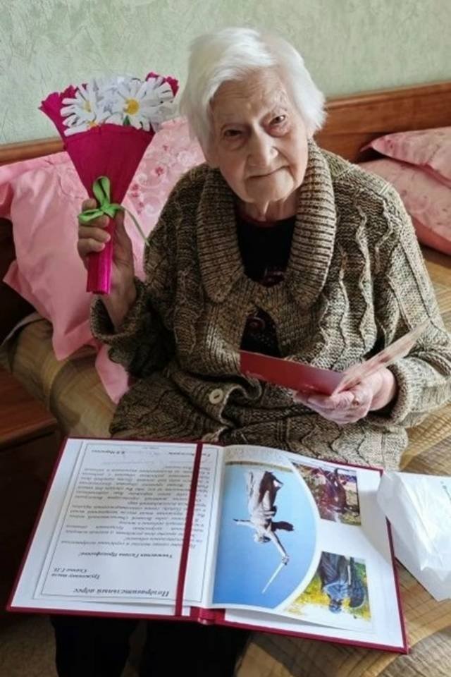 100-летний юбилей отметила волгоградка Галина Скачко