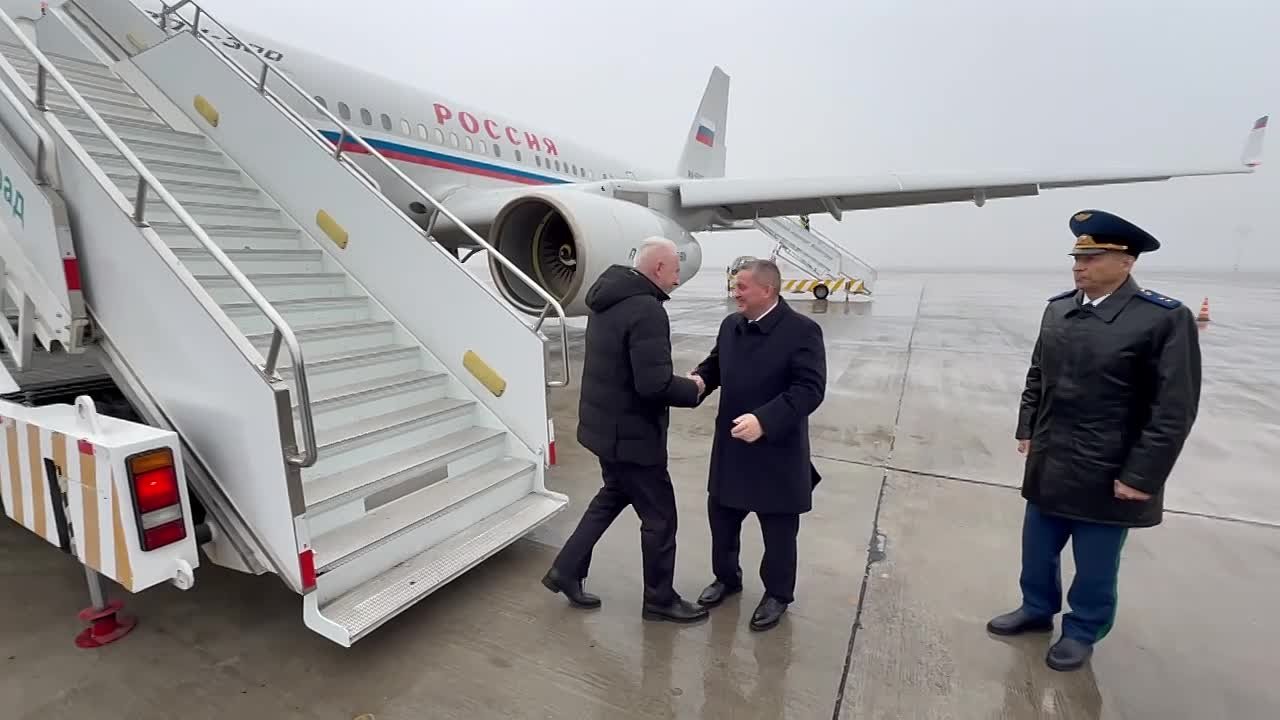 Александр Гуцан прилетел в Волгоград