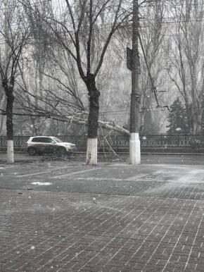 Последствия шторма в Волгограде