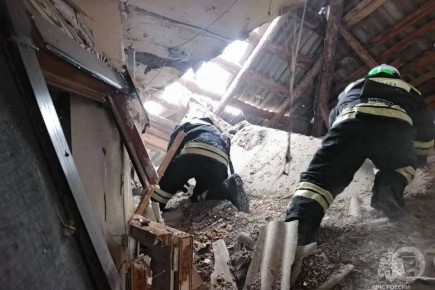 Под Волгоградом ветеран СВО спас пенсионерок из разрушенного взрывом дома