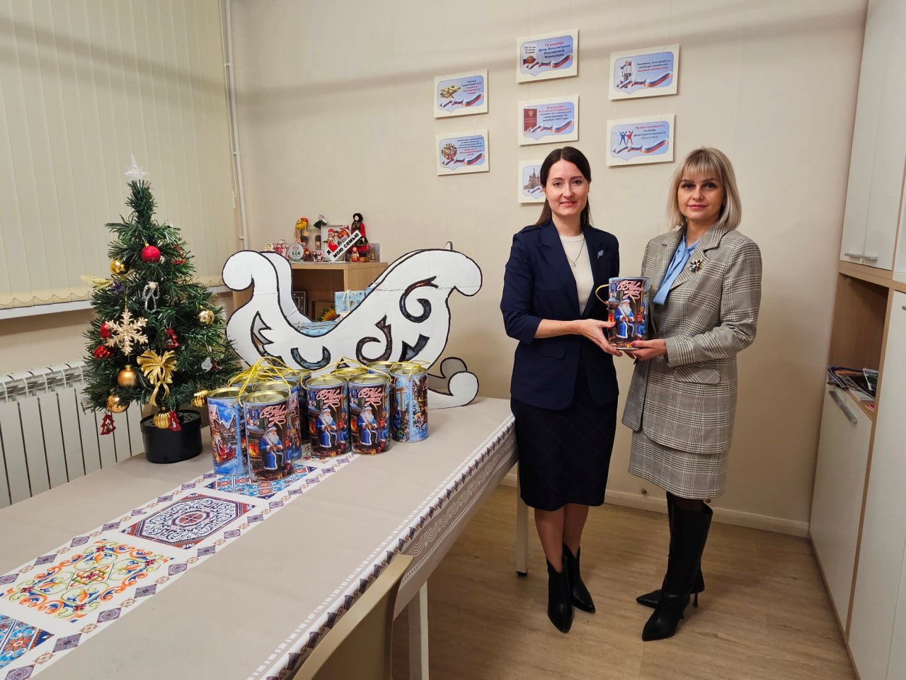 Мария Аплеталина приняла участие в ежегодной благотворительной акции «Твори добро на Рождество» Мария Аплеталина приняла участие в ежегодной благотворительной акции «Твори добро на Рождество»