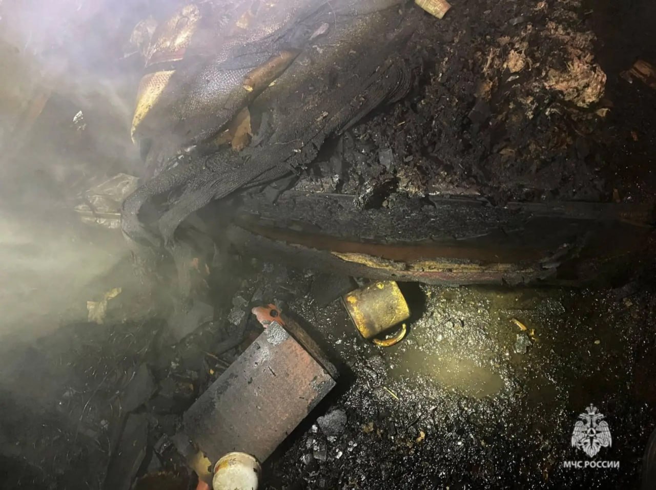 Мужчина погиб в ночном пожаре в Жирновском районе Мужчина погиб в ночном пожаре в Жирновском районе