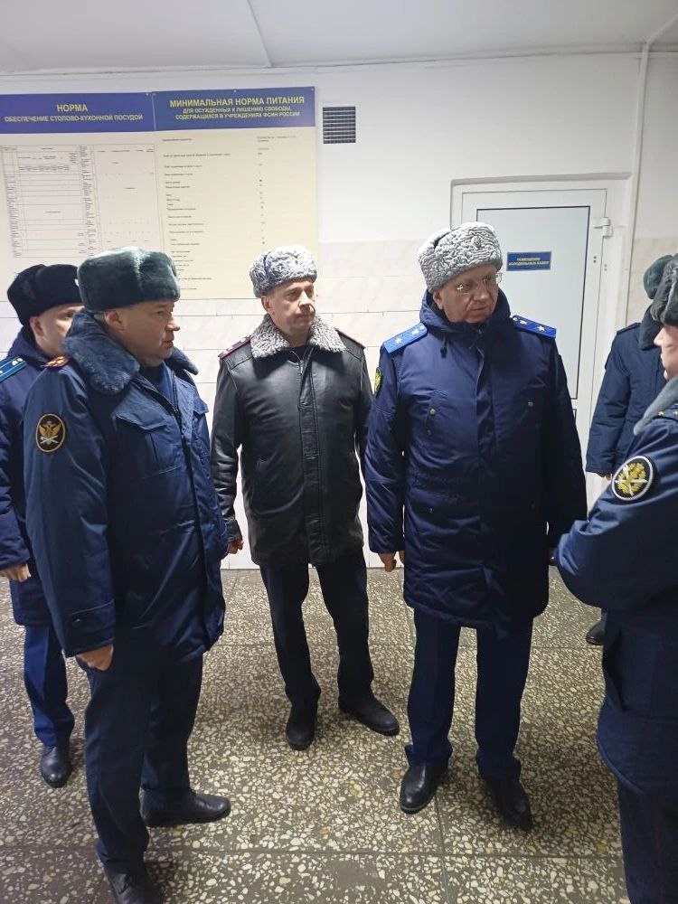 Заместитель прокурора Волгоградской области проверил работу органов, исполняющих уголовные наказания в Тракторозаводском районе г.Волгограда