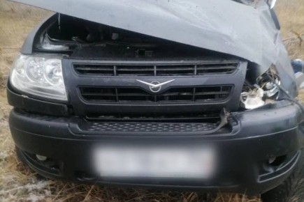 «УАЗ-Патриот» перевернулся около Камышина, есть пострадавший