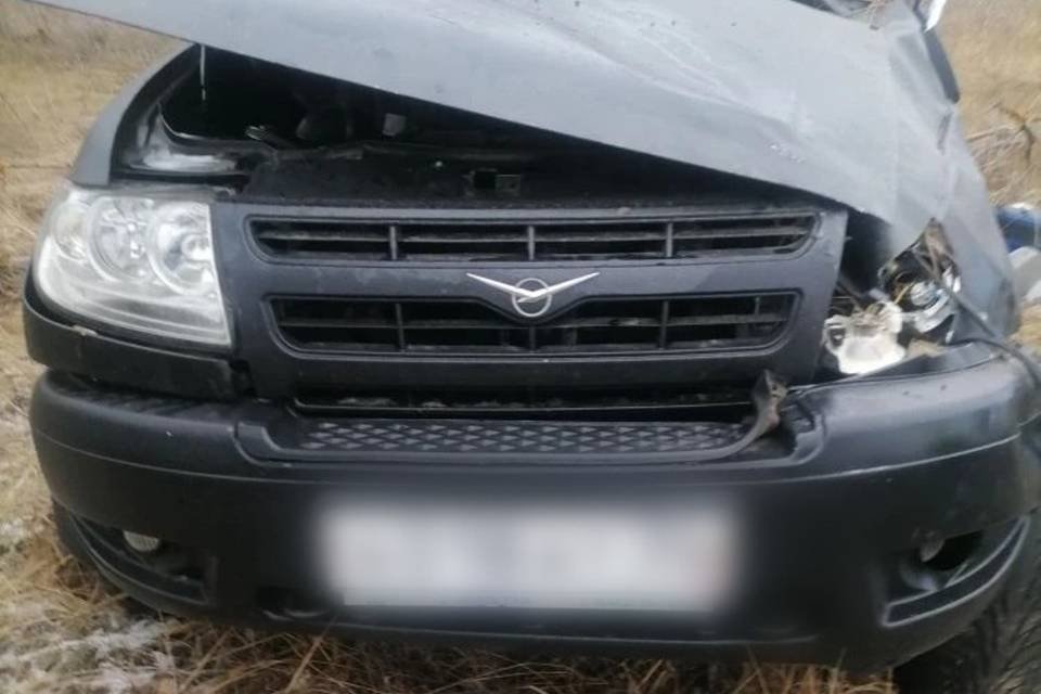 «УАЗ-Патриот» перевернулся около Камышина, есть пострадавший