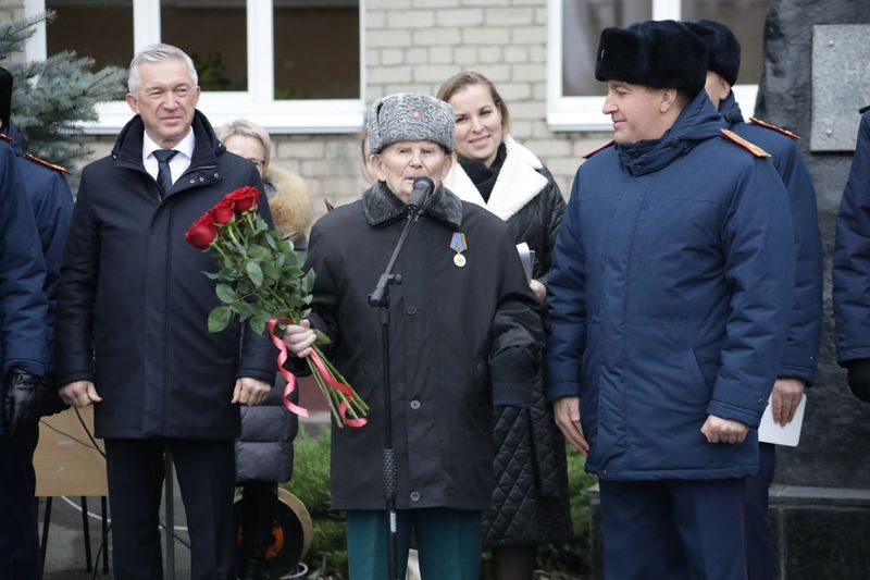 Сегодня в Волгоградском кадетском корпусе Следственного комитета РФ имени Ф.Ф. Слипченко чествовали нашего прославленного земляка, фронтовика, Почетного гражданина Волгоградской области Александра Ивановича Колотушкина