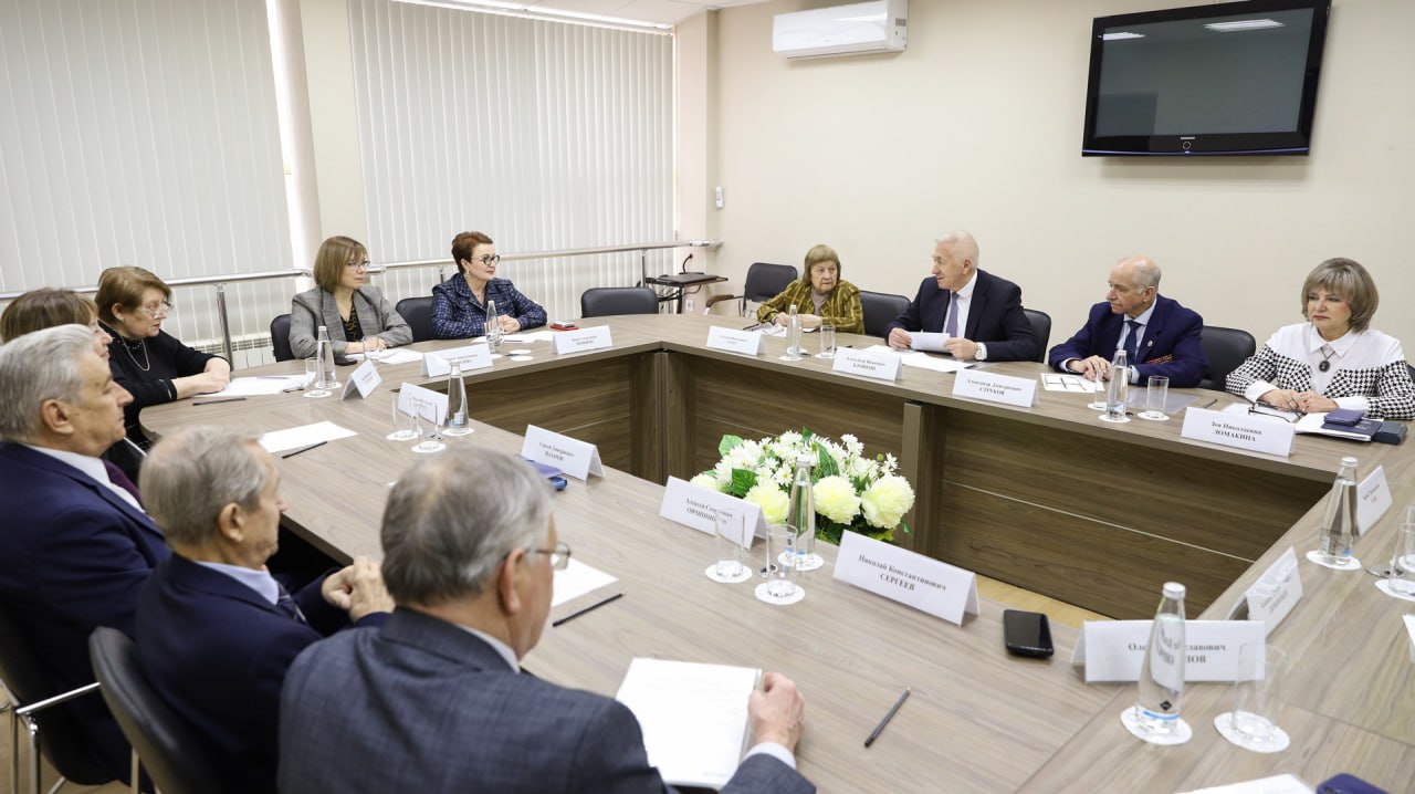 Областной совет ветеранов обсудил план работы в 2026 году