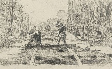 Сталинградскую серию рисунков графика Евгения Кибрика покажут в музее Машкова