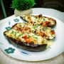 Невероятные лодочки из баклажанов с куриным фаршем