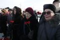 Сегодня у подножия Мамаева кургана состоялся митинг, посвященный 82-й годовщине полного освобождения Ленинграда от фашистской блокады